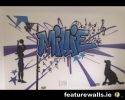 GRAFFITI NAME MURALS