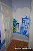 Monsters inc mural