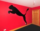 puma logo kids murals