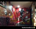 Barbers Graffiti murals by featurewalls.ie