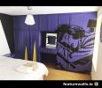 Hand painted wall art murals by featurewalls